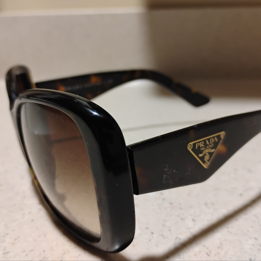 Prada Brown Power Sunglasses W/ Case